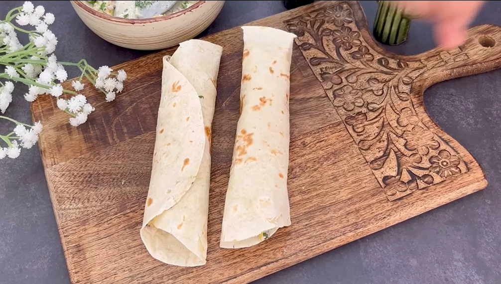 Mango Chicken Salad Wraps